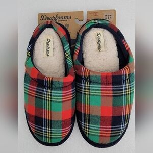 Dearfoams Plaid Slippers